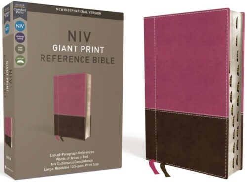 9780310449546 Reference Bible Giant Print Comfort Print