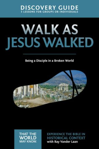 9780310879701 Walk As Jesus Walked Discovery Guide (Student/Study Guide)