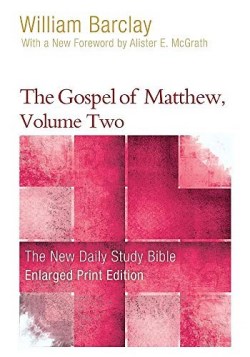 9780664265212 Gospel Of Matthew Volume Two (Large Type)