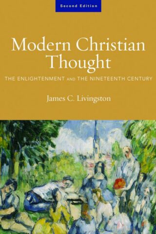 9780800637958 Modern Christian Thought Volume 1