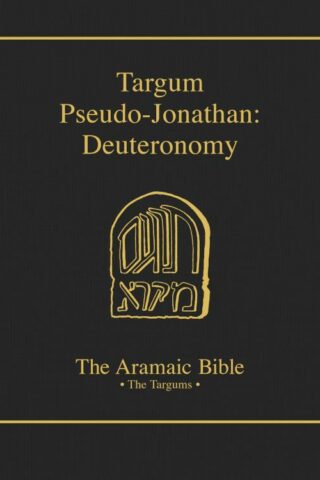 9780814658635 Targum Pseudo Jonathan Deuteronomy