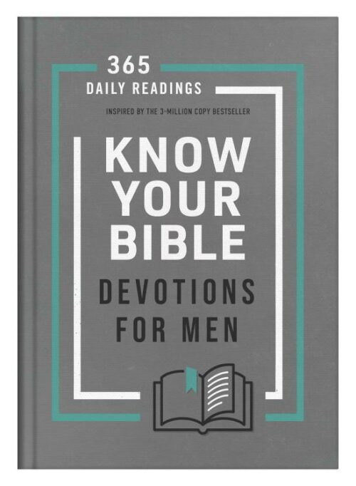9781636092065 Know Your Bible Devotions For Men