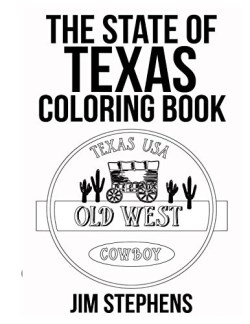9781684111640 State Of Texas Coloring Book