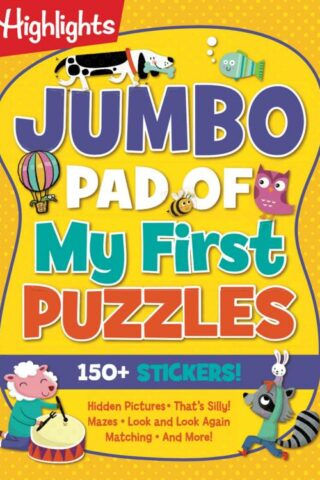 9781684379187 Jumbo Pad Of My First Puzzles