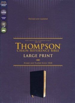 9780310459545 Thompson Chain Reference Bible Large Print 1995 Text Comfort Print