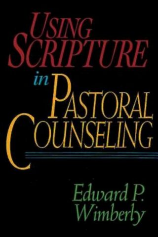 9780687002511 Using Scripture In Pastoral Counseling
