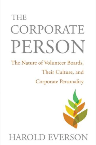 9780806637198 Corporate Person : The Nature Of Volunteer Boards