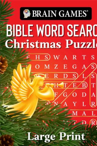 9781639381975 Brain Games Bible Word Search Christmas Puzzles Large Print