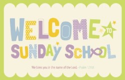 081407015446 Welcome To Sunday School Children