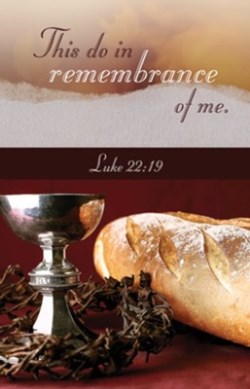 081407456379 This Do In Remembrance Of Me Luke 22:19 Pack Of 100