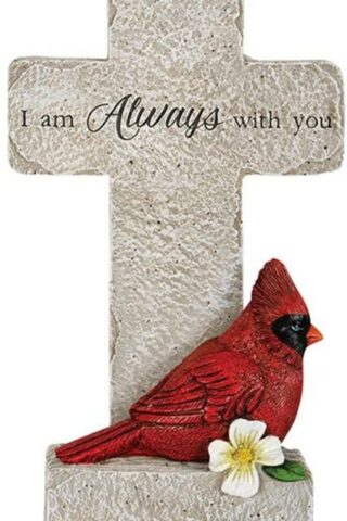 096069127130 Iam Always With You Cardinal Memorial Pedastal