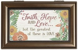 096069188063 Faith Hope And Love Everything Is Beautiful Music Box