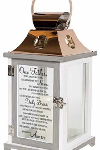 096069574385 Lords Prayer Light The Way Memorial Lantern