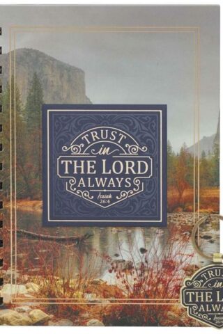 1220000137684 Trust In The Lord Journal And Keyring Gift Set