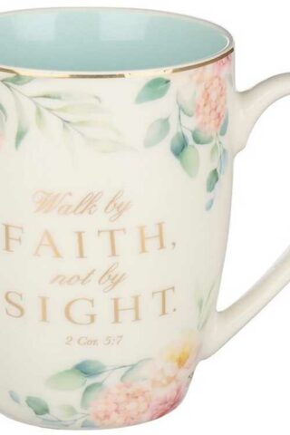 1220000139596 Walk By Faith Ceramic Coffee