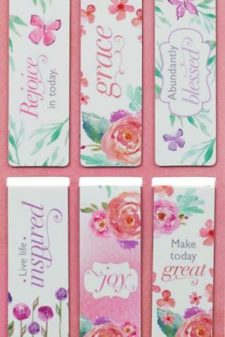 6006937138520 Floral Inspirations Magnetic Pagemarkers