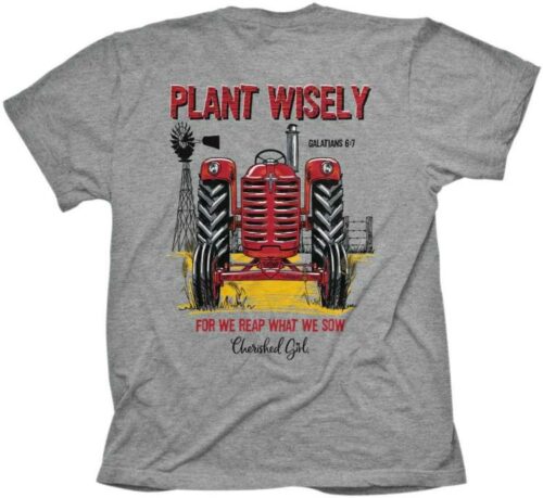 612978586006 Cherished Girl Plant Wisely (XL T-Shirt)