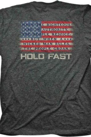 612978587140 Hold Fast The Righteous (Large T-Shirt)