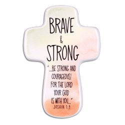 667665113836 Brave And Strong Cross
