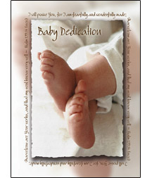730817327792 Baby Dedication Baby Feet Pack Of 6