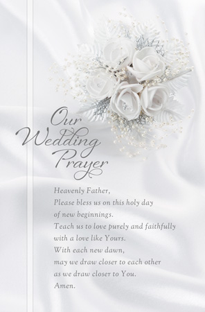 730817344751 Our Wedding Prayer Pack Of 100