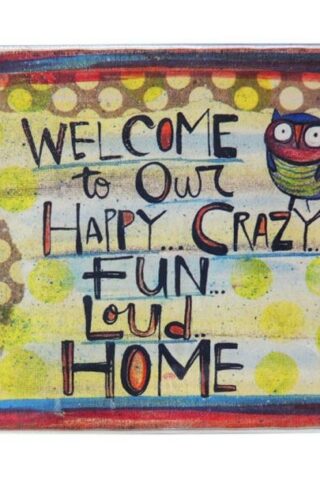 785525282741 Happy Crazy Fun Painted Stuff (Magnet)