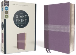 9780310454724 Giant Print Compact Bible Comfort Print