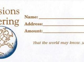 9780805474558 Missions Offering Offering Envelopes