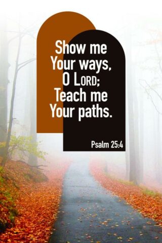 9781087765396 Show Me Your Ways Psalm 25:4 NKJV Pack Of 100