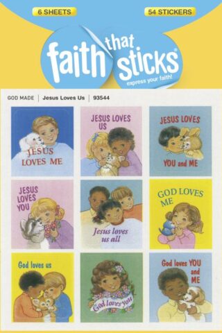 9781414393544 Jesus Loves Us Stickers