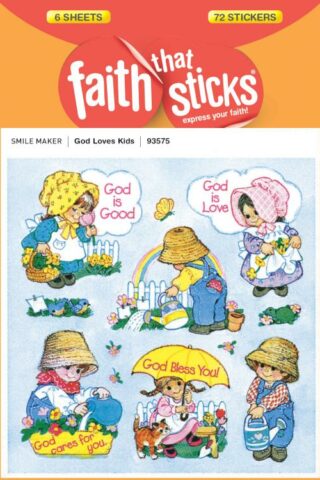 9781414393575 God Loves Kids Stickers