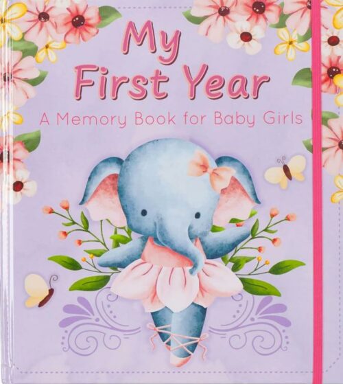 9781959982012 My First Year A Memory Book For Baby Girls