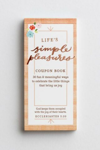 081983655838 Back To Basics Lifes Simple Pleasures Coupon Book