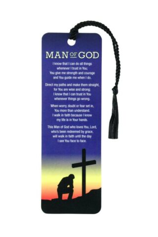 603799396059 Man Of God Tassel Bookmark