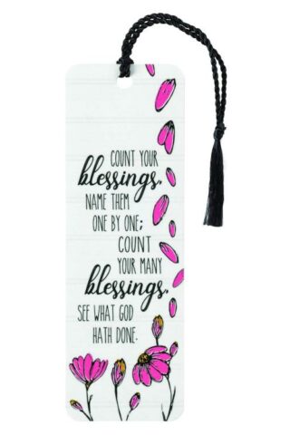 603799476485 Count Your Blessings Tassel Bookmark