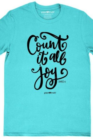 612978605936 Grace And Truth Count It All Joy (Large T-Shirt)
