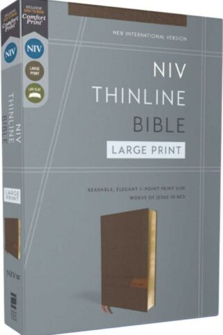 9780310463436 Thinline Bible Large Print Comfort Print