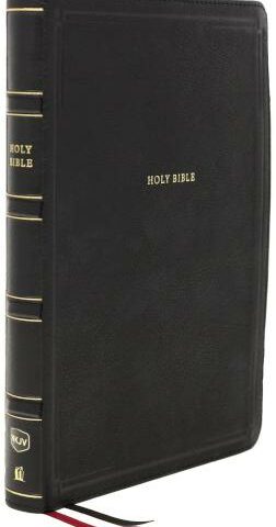 9780785238522 Deluxe Reference Bible Center Column Giant Print Comfort Print